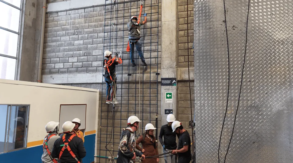 Formación práctica en seguridad industrial realizada por Satar en Rionegro